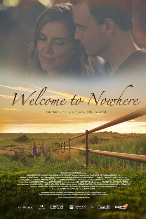 Movie poster for Welcome to Nowhere (2018)