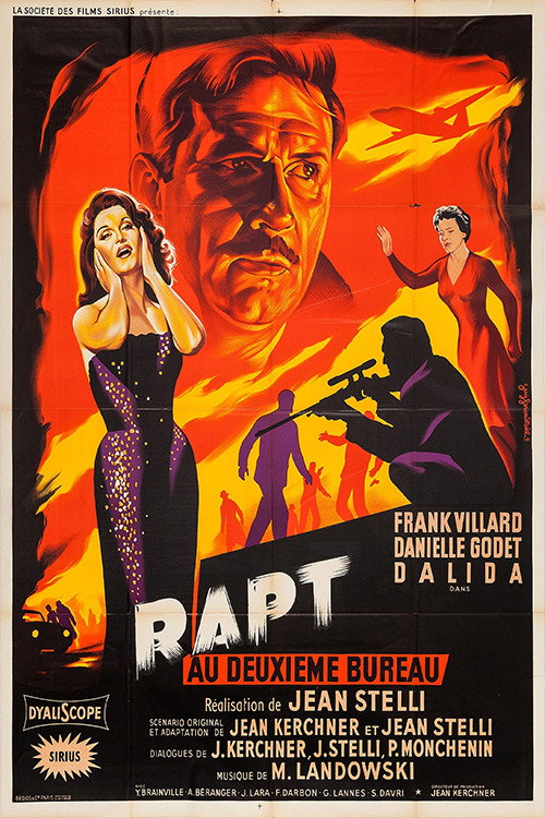 Movie poster for Operation Abduction (1958)