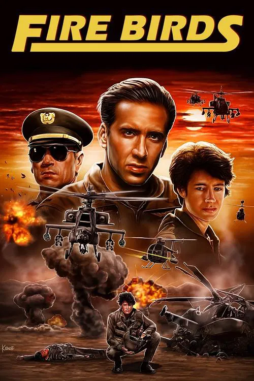 Movie poster for Fire Birds (1990)