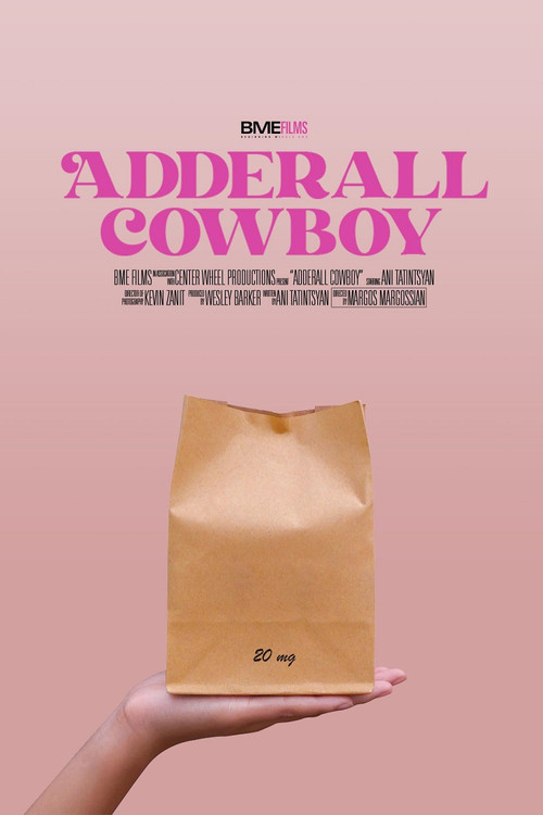 Movie poster for Adderall Cowboy (2021)