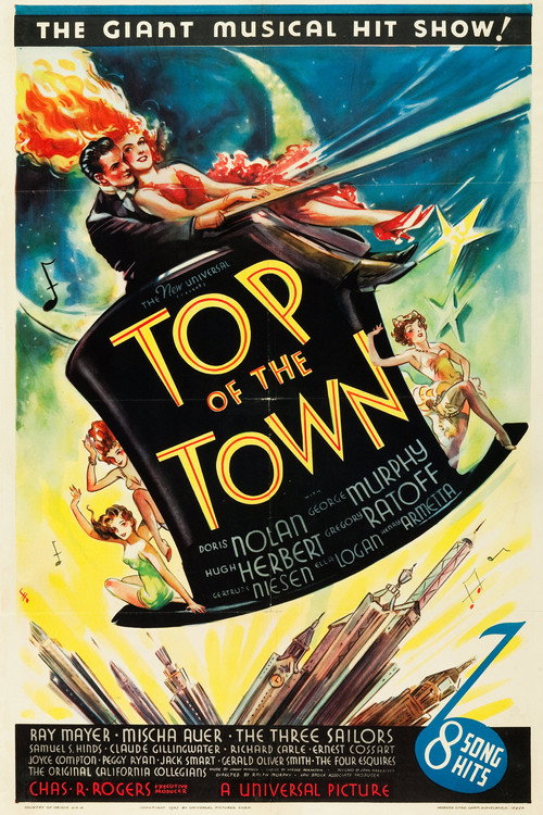 Movie poster for Top of the Town (1937)