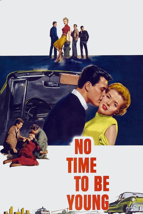 Movie poster for No Time to Be Young (1957)