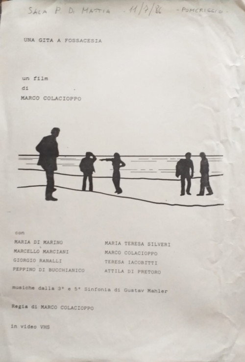 Movie poster for Una Gita a Fossacesia (1986)