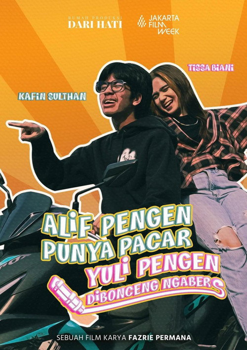 Movie poster for Alif Wants a Girl, Yuli Wants a Ride (2023)