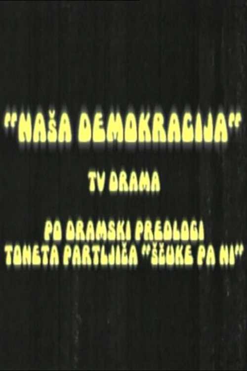 Movie poster for Our Democracy (2010)