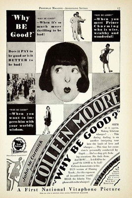 Movie poster for Why Be Good? (1929)