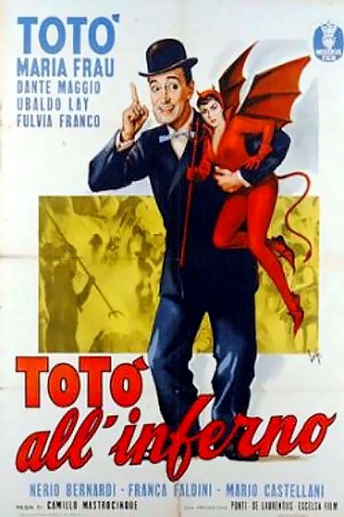 Movie poster for Totò all'inferno (1955)