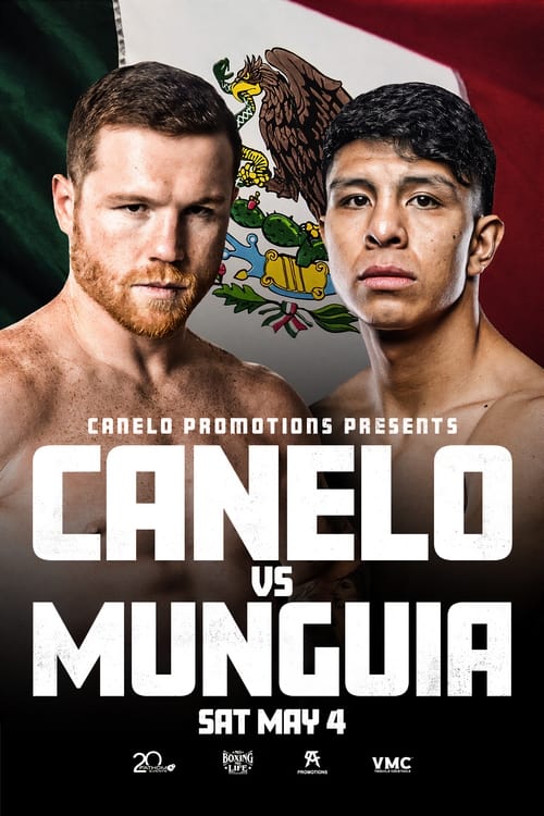 Movie poster for Canelo Alvarez vs. Jaime Munguia (2024)