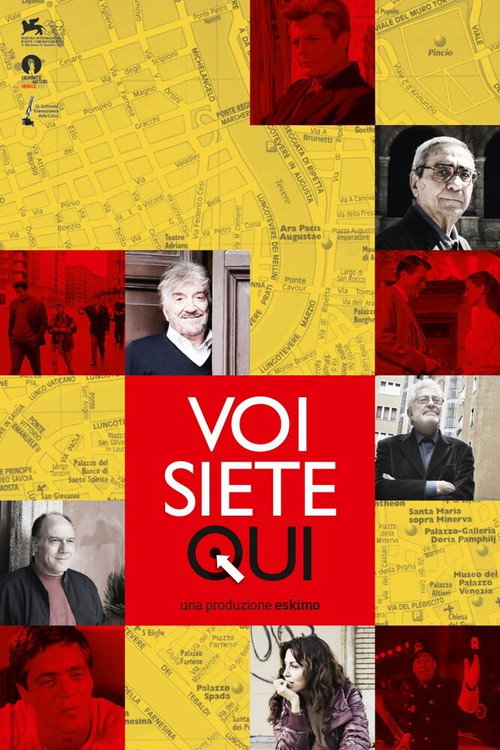 Movie poster for Voi siete qui (2011)