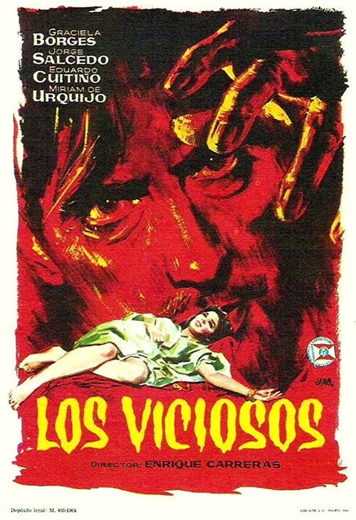 Movie poster for Los viciosos (1964)
