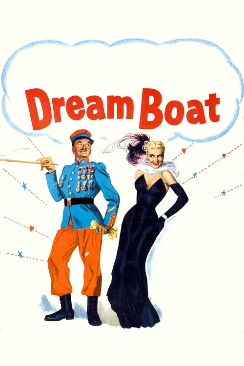 Movie poster for Dreamboat (1952)