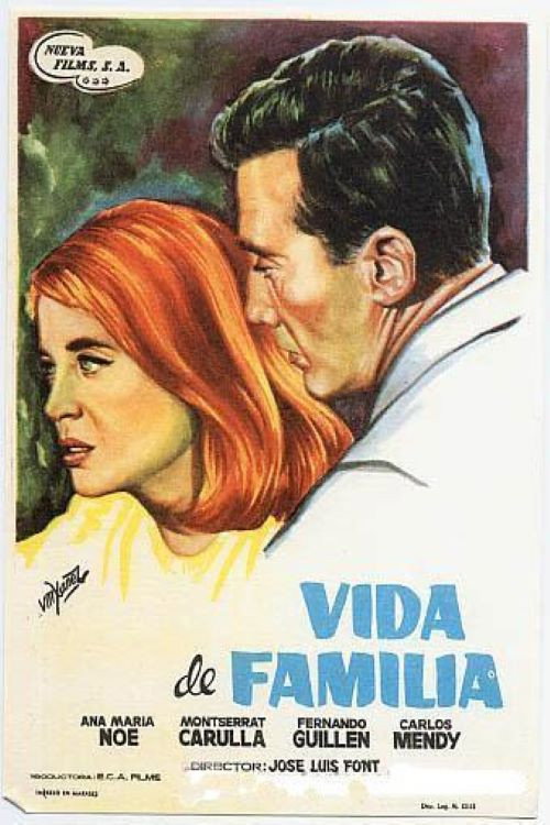 Movie poster for Vida de familia (1965)