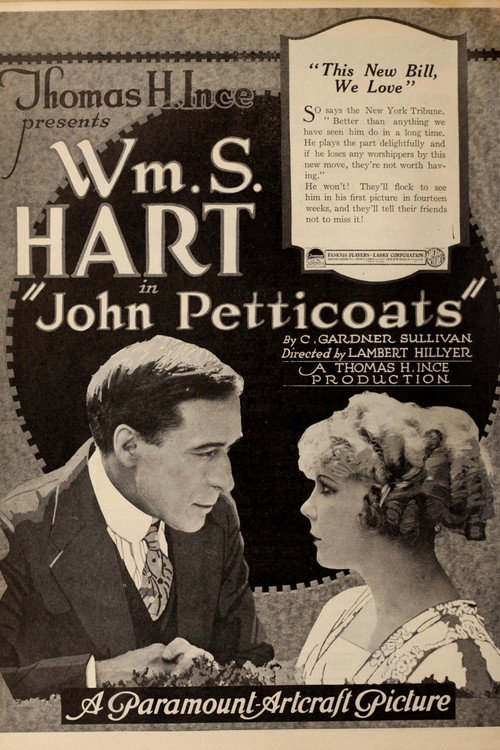 Movie poster for John Petticoats (1919)