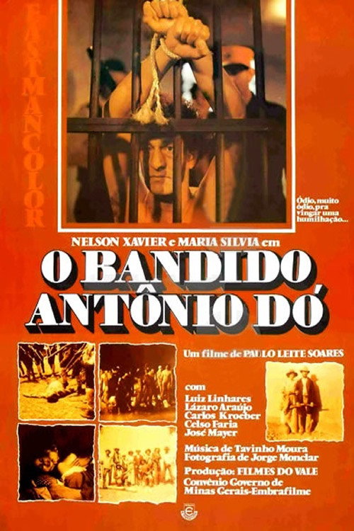 Movie poster for O Bandido Antônio Dó (1980)