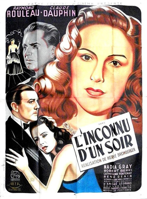 Movie poster for L'inconnu d'un soir (1949)