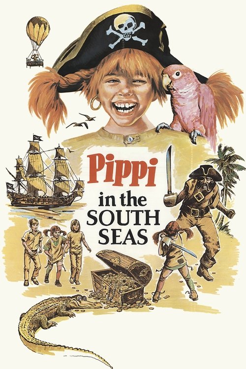 Movie poster for Pippi in the South Seas (1970)