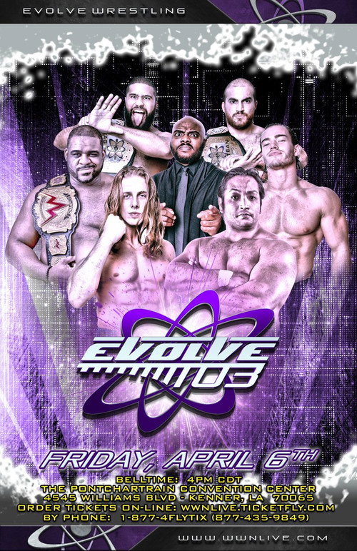 Movie poster for EVOLVE 103 (2018)