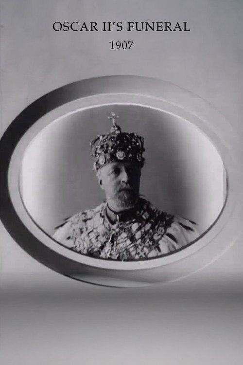 Movie poster for Oscar II's Funeral (1907)
