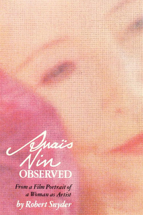 Movie poster for Anaïs Nin Observed (1974)