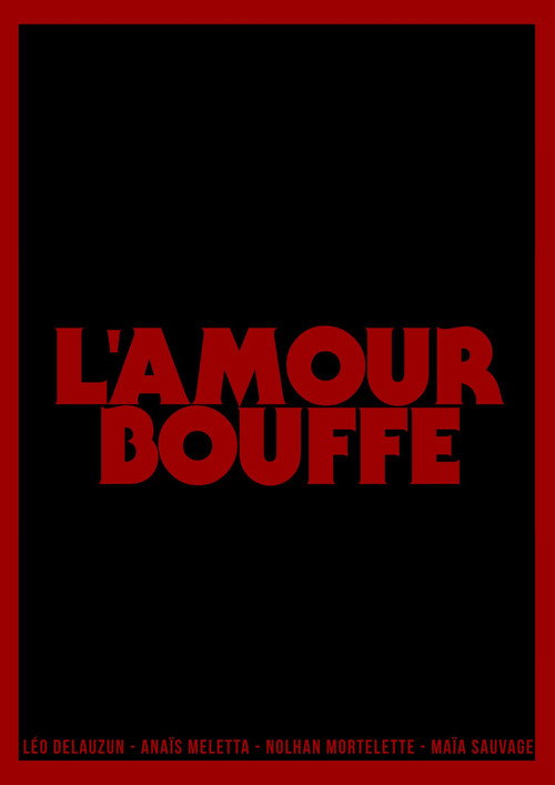 Movie poster for L'Amour Bouffe (2026)