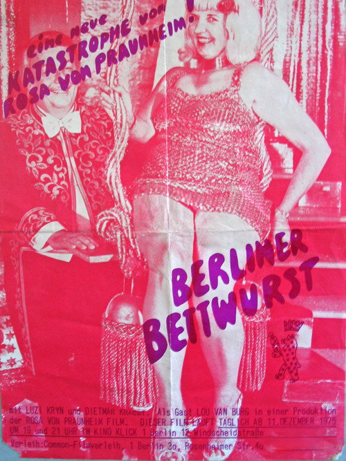 Movie poster for Berliner Bettwurst (1975)