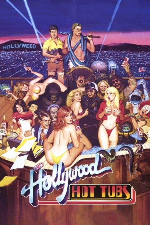 Movie poster for Hollywood Hot Tubs (1984)
