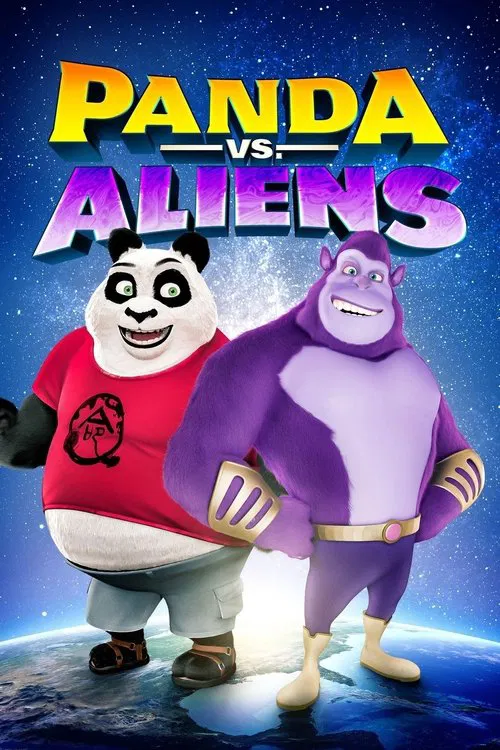 Movie poster for Panda vs. Aliens (2021)