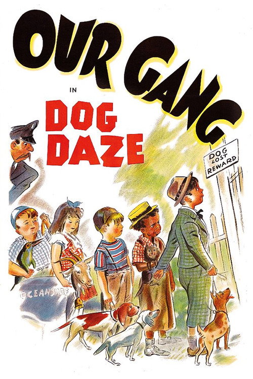 Movie poster for Dog Daze (1939)