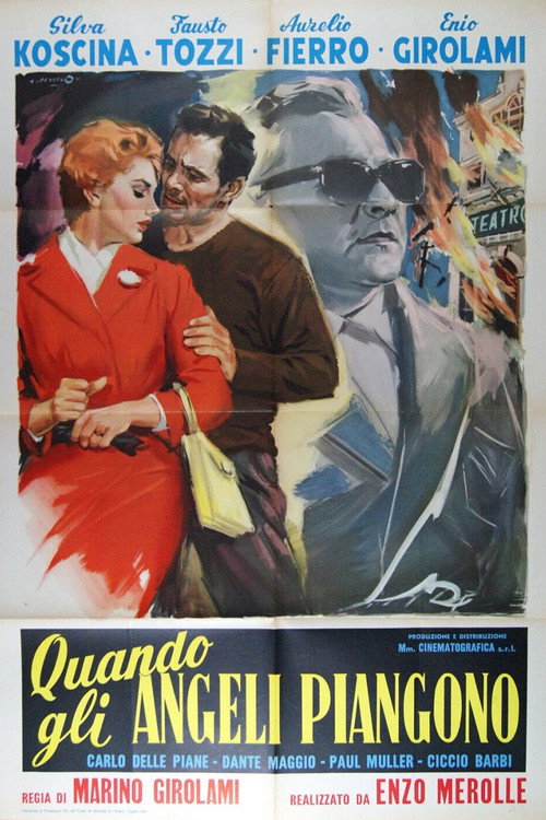 Movie poster for Quando gli angeli piangono (1958)