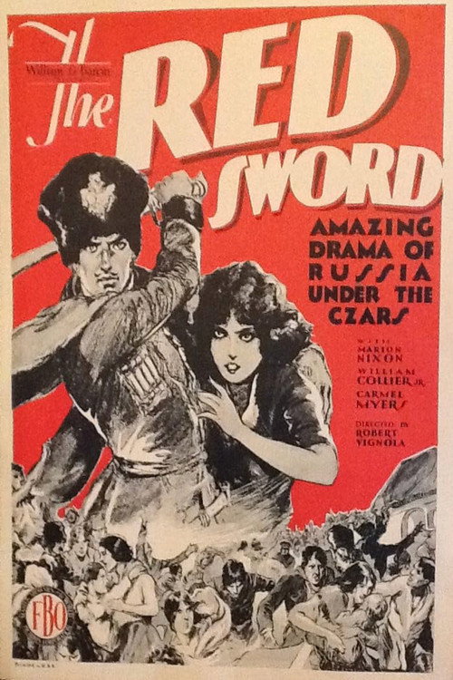 Movie poster for The Red Sword (1929)