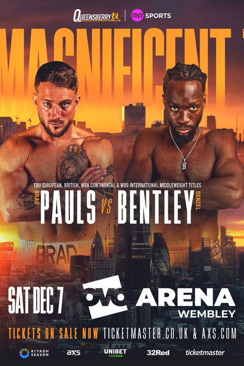 Movie poster for Brad Pauls vs. Denzel Bentley (2024)