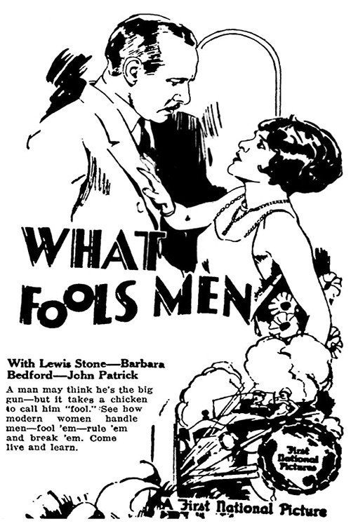 Movie poster for What Fools Men (1925)