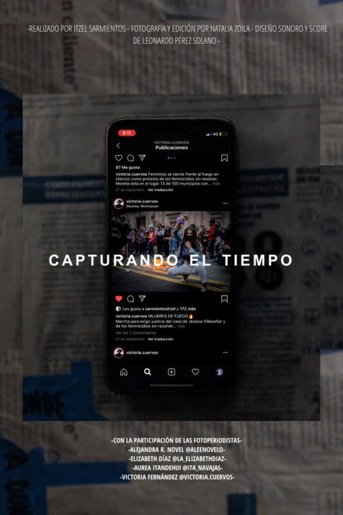 Movie poster for Capturando el tiempo (2020)