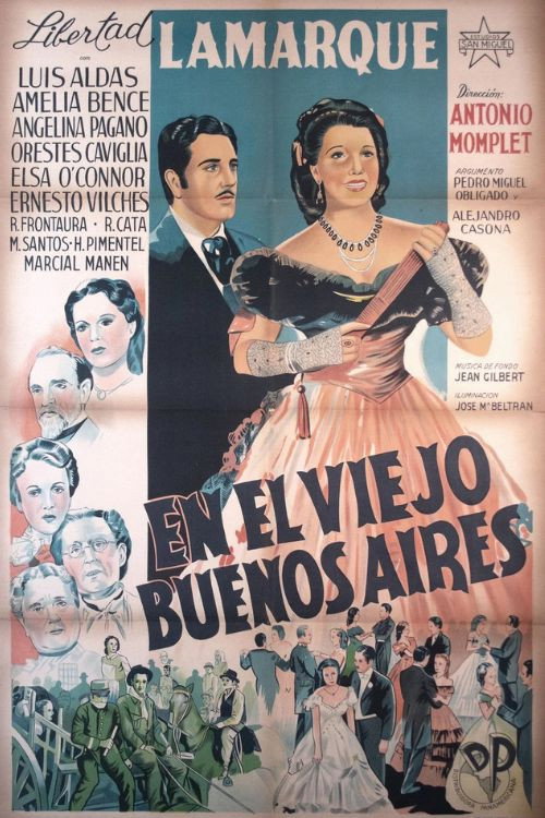 Movie poster for En el viejo Buenos Aires (1942)