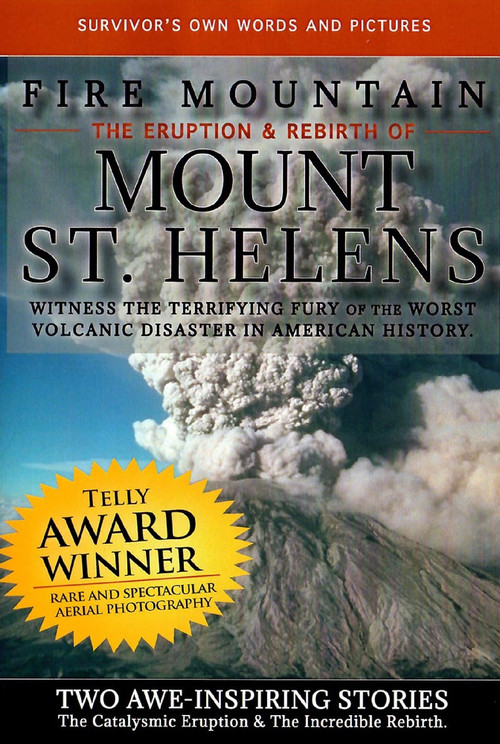 Movie poster for Fire Mountain: The Eruption and Rebirth of Mount St. Helens (1997)
