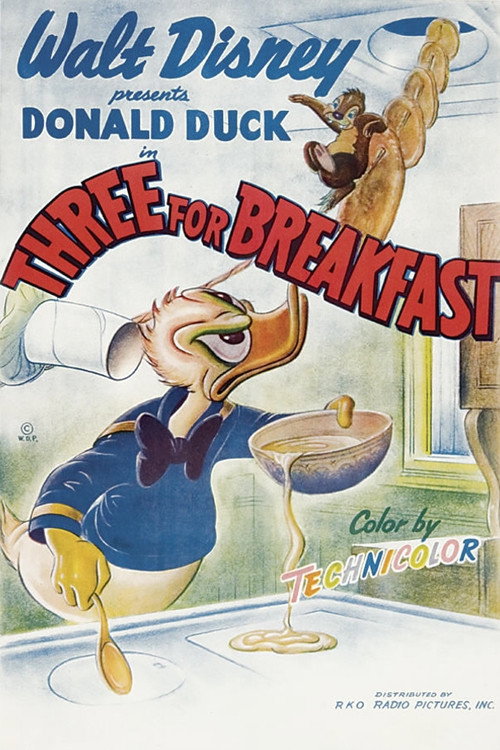 Movie poster for Three for Breakfast (1948)