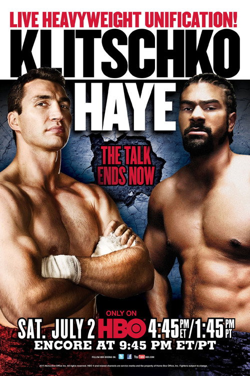 Movie poster for Wladimir Klitschko vs. David Haye (2011)