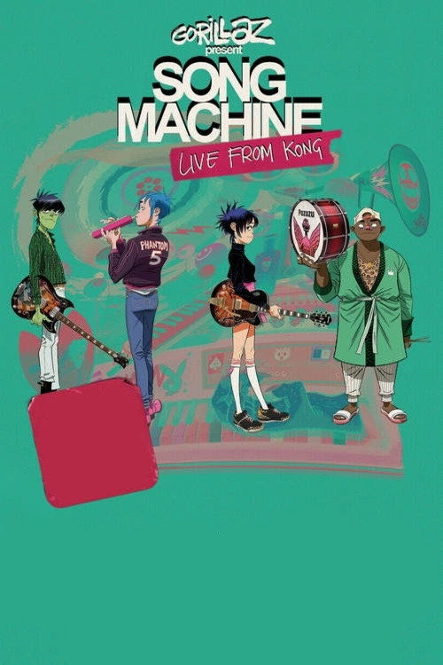 Movie poster for Gorillaz | Song Machine Live From Kong (2021)