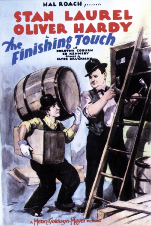 Movie poster for The Finishing Touch (1928)