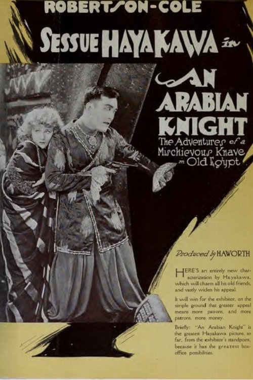 Movie poster for An Arabian Knight (1920)