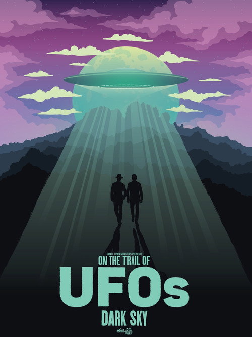 Movie poster for On the Trail of UFOs: Dark Sky (2021)
