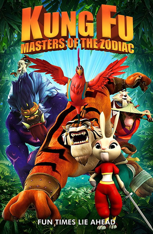 Movie poster for Kung Fu Masters (2017)