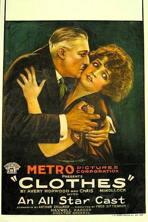 Movie poster for Clothes (1920)