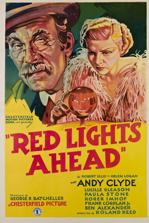 Movie poster for Red Lights Ahead (1936)