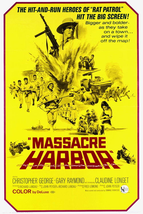 Movie poster for Massacre Harbor (1968)