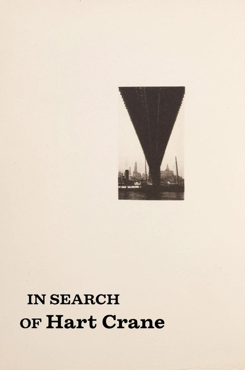 Movie poster for In Search of Hart Crane (1966)