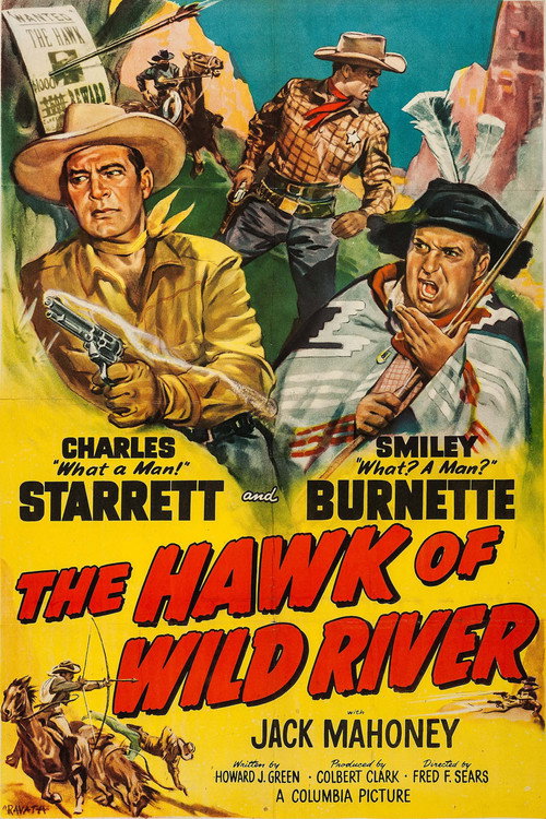 Movie poster for The Hawk of Wild River (1952)