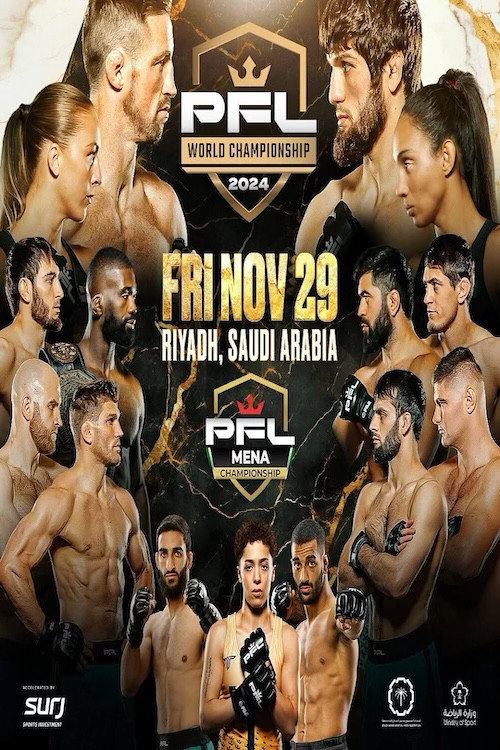 Movie poster for PFL 2024 Championships - Loughnane vs. Khizriev (2024)