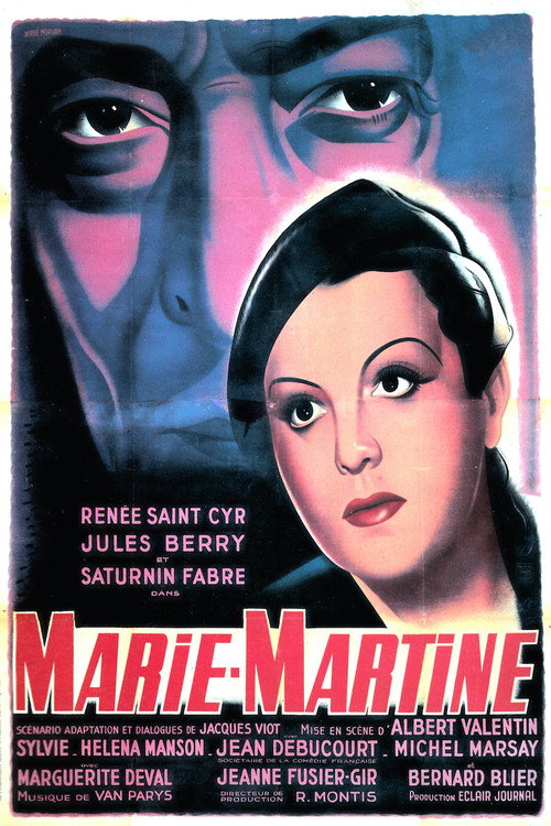 Movie poster for Marie-Martine (1943)