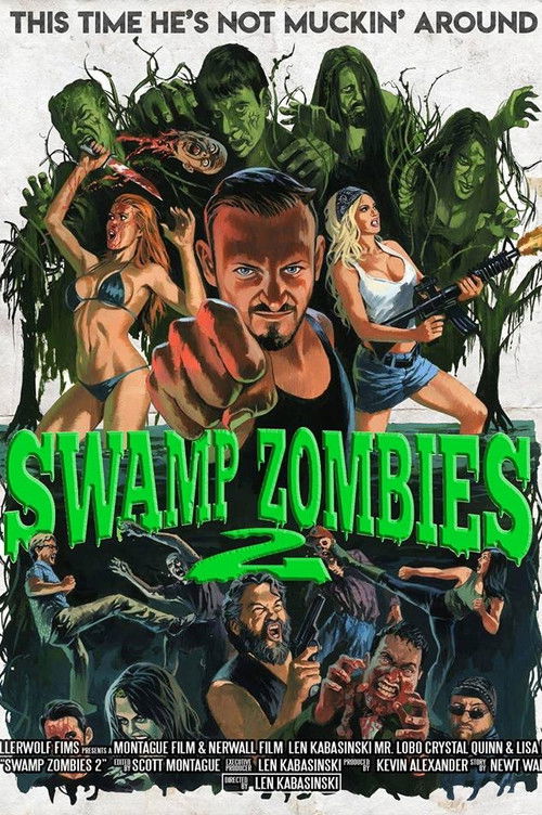 Movie poster for Swamp Zombies 2 (2018)